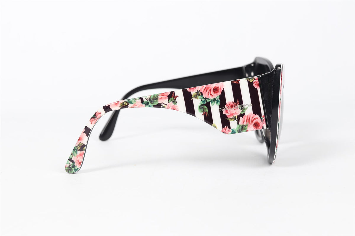 DOLCE & GABBANA CATE EYE ACETATE SUNGLASSES