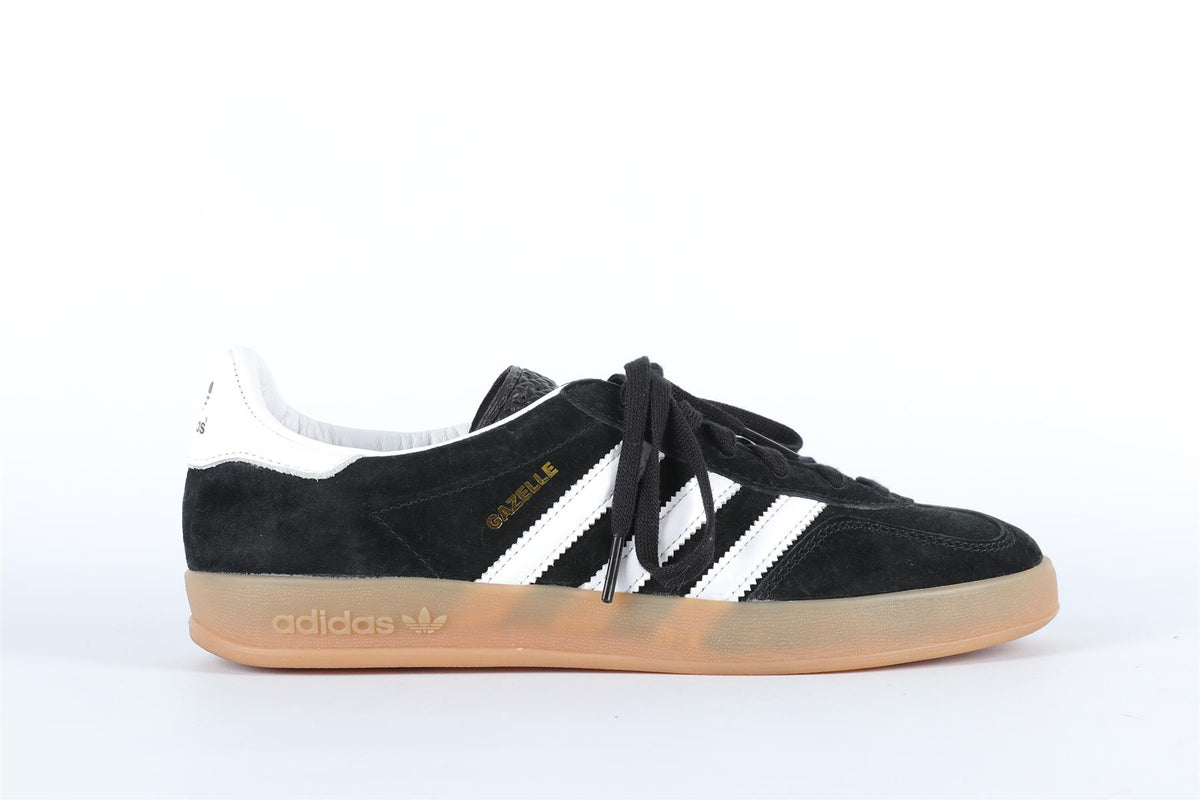 ADIDAS BLACK GAZELLE CORE BLACK SNEAKERS EU 38.5 UK 5.5 US 6