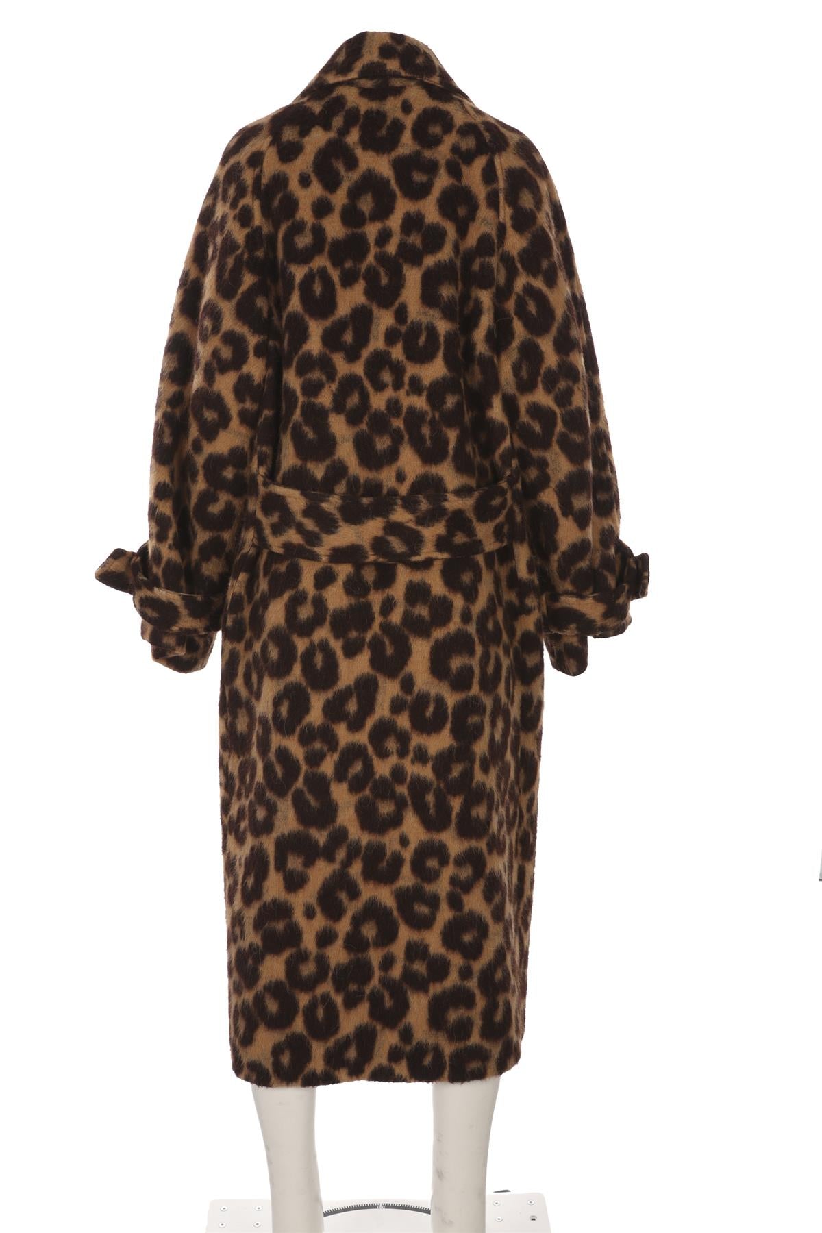 RAEY BROWN WOOL COAT XXSMALL-XSMALL