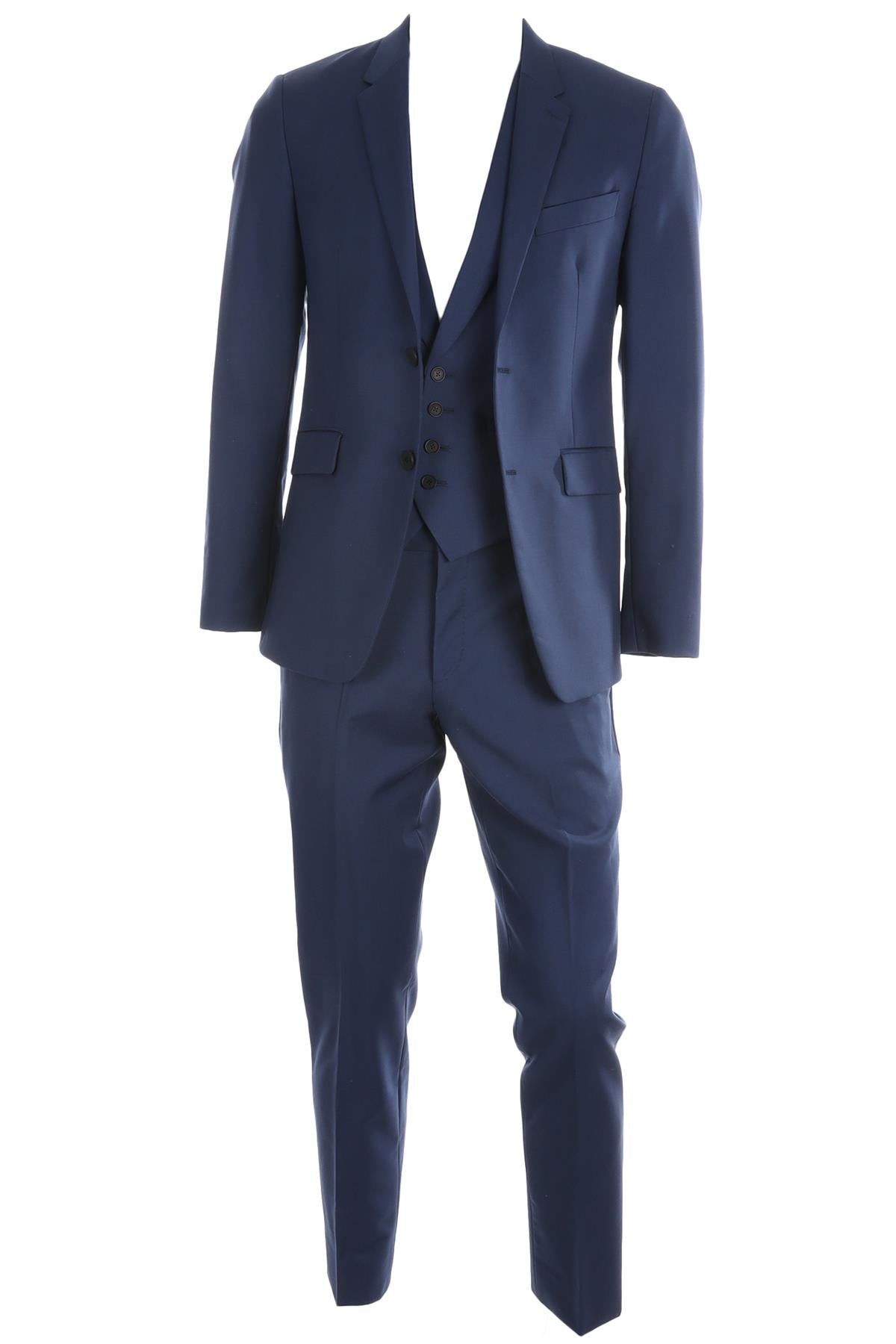 PAUL SMITH BLUE MENS WOOL SUIT UK/US 36 FR 36 IT 46