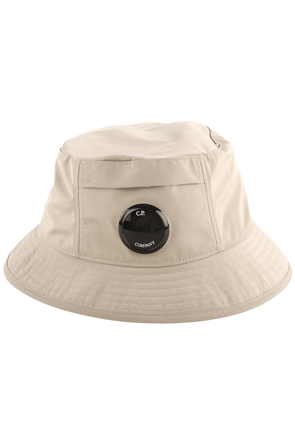 C.P. COMPANY GREY MEN'S SHELL BUCKET HAT XLARGE
