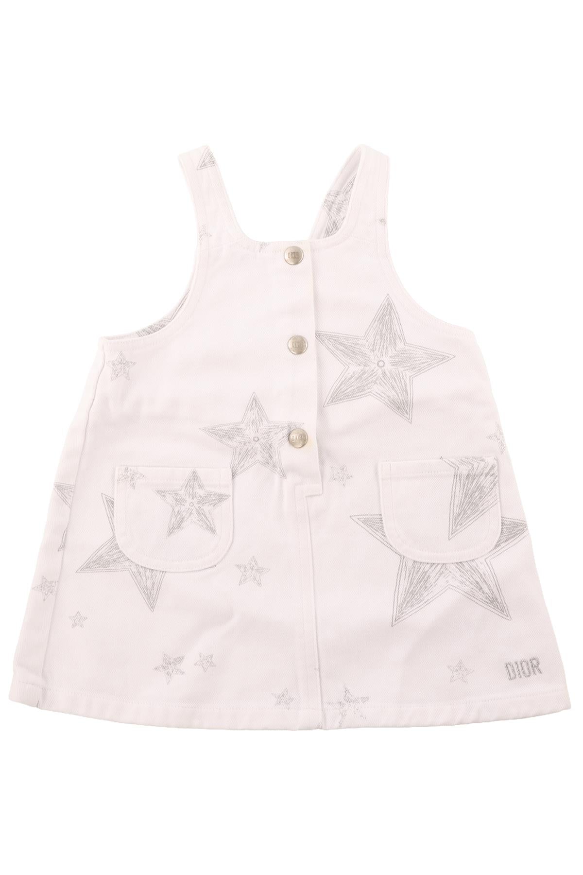 BABY DIOR WHITE BABY GIRLS DRESS 18 MONTHS