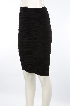 DOLCE & GABBANA BLACK JERSEY SKIRT IT 38 UK 6