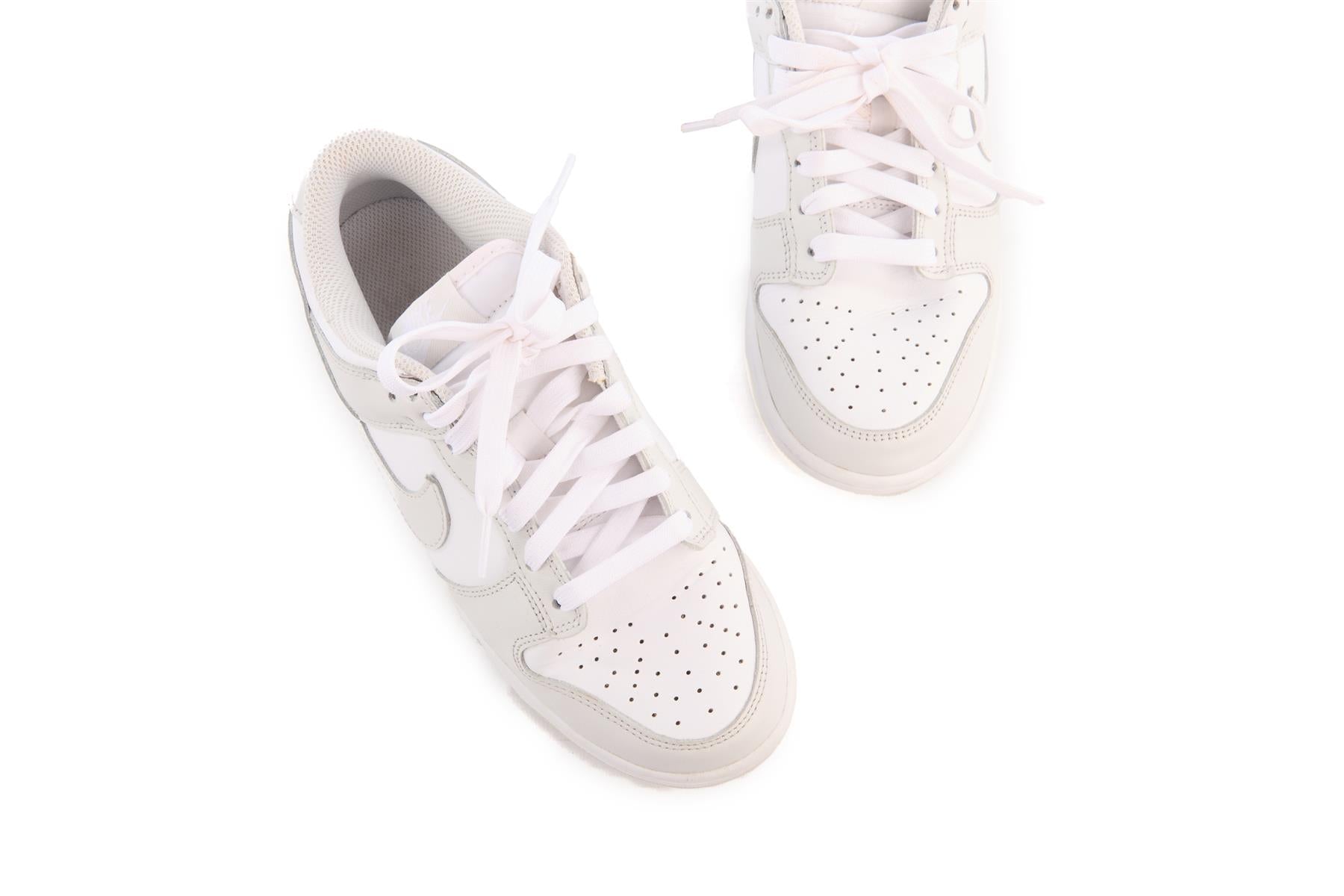 NIKE GREY LEATHER SNEAKERS EU 38.5 UK 5 US 7.5