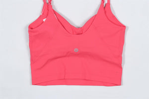 LULULEMON PINK SPORTS BRA US 4 UK 8