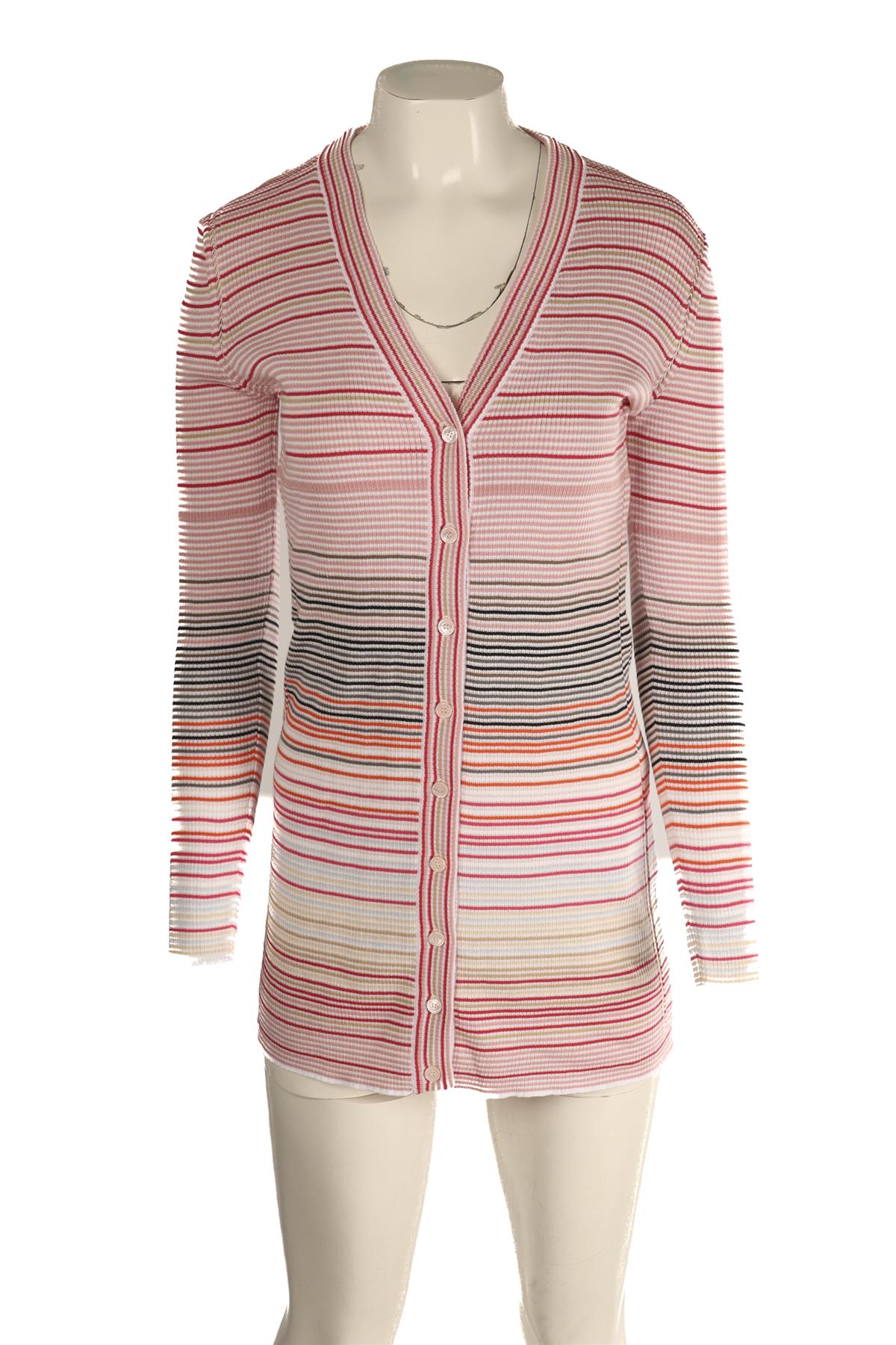 MISSONI MULTI COTTON CARDIGAN IT 44 UK 12