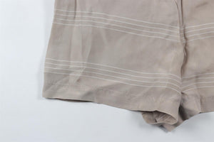 T BY ALEXANDER WANG TAUPE WOVEN PLAYSUIT XSMALL