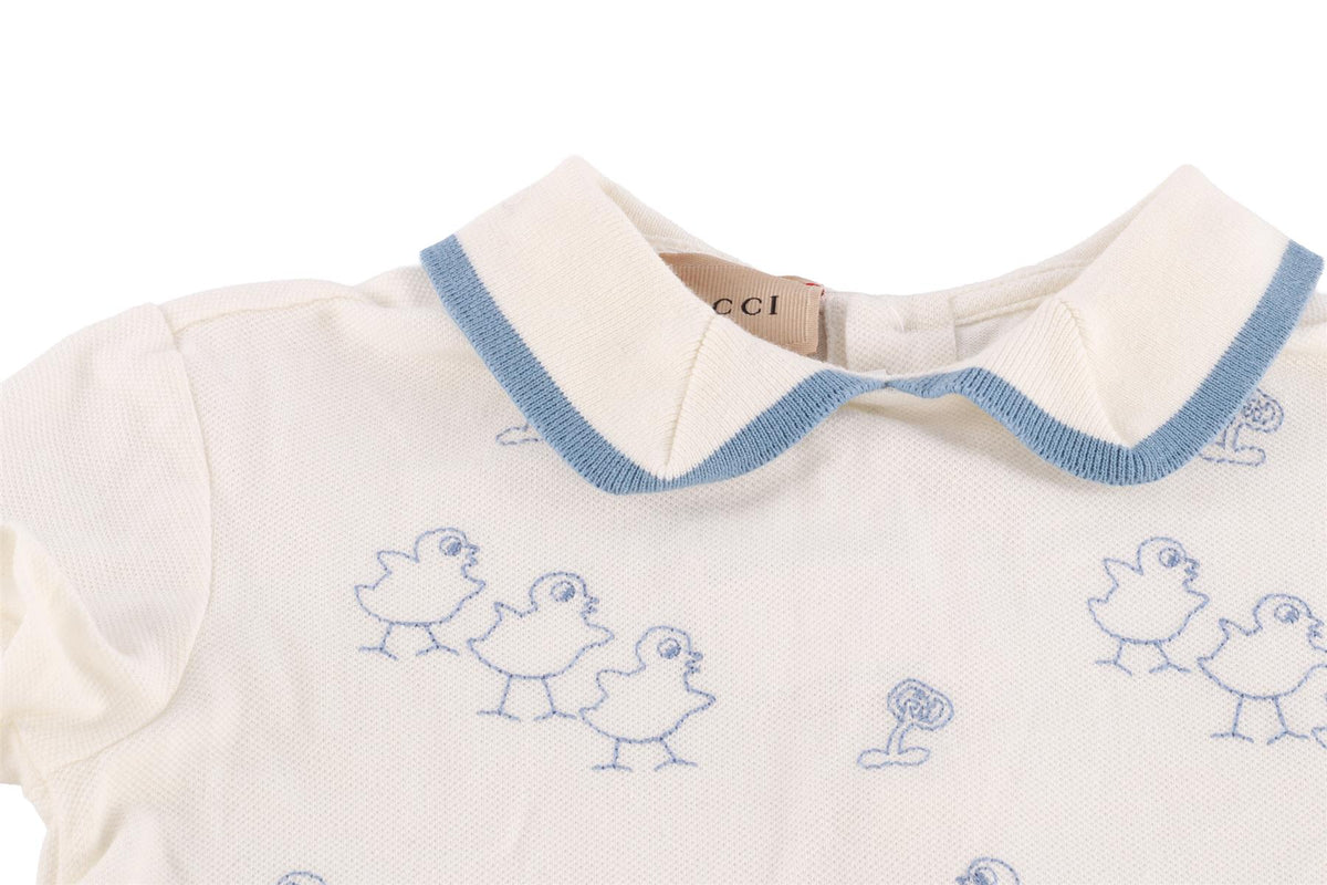 GUCCI CREAM BABY GIRLS DRESS 18-24 MONTHS