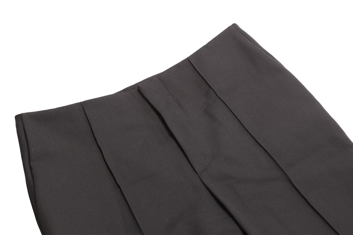CHLOÉ BLACK WOOL STRAIGHT LEG PANTS IT 36 UK 4