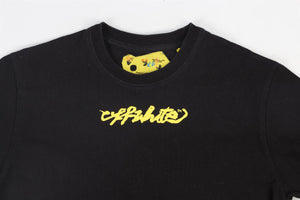 OFF-WHITE BLACK KIDS BOYS T-SHIRT 8 YEARS