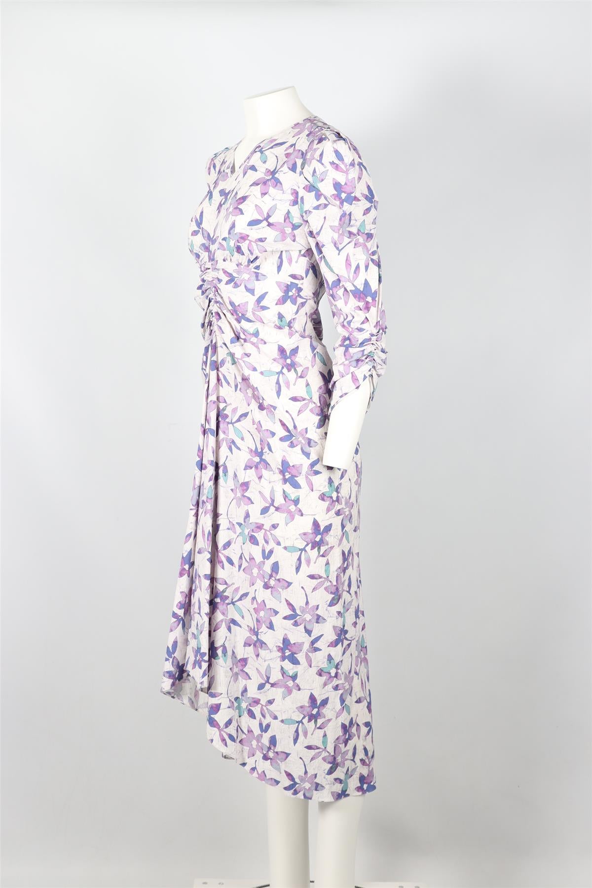 ISABEL MARANT SILK BLEND MAXI DRESS FR 38 UK 10