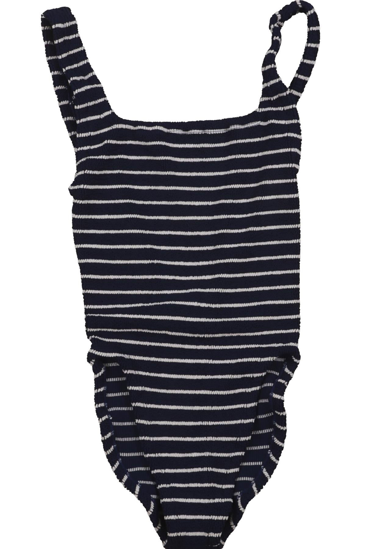 HUNZA G BLUE SWIMSUIT ONE SIZE