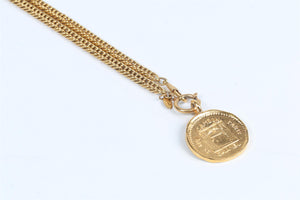 CHANEL 1970-1980S 31 RUE CAMBON GOLD TONE CHAIN NECKLACE