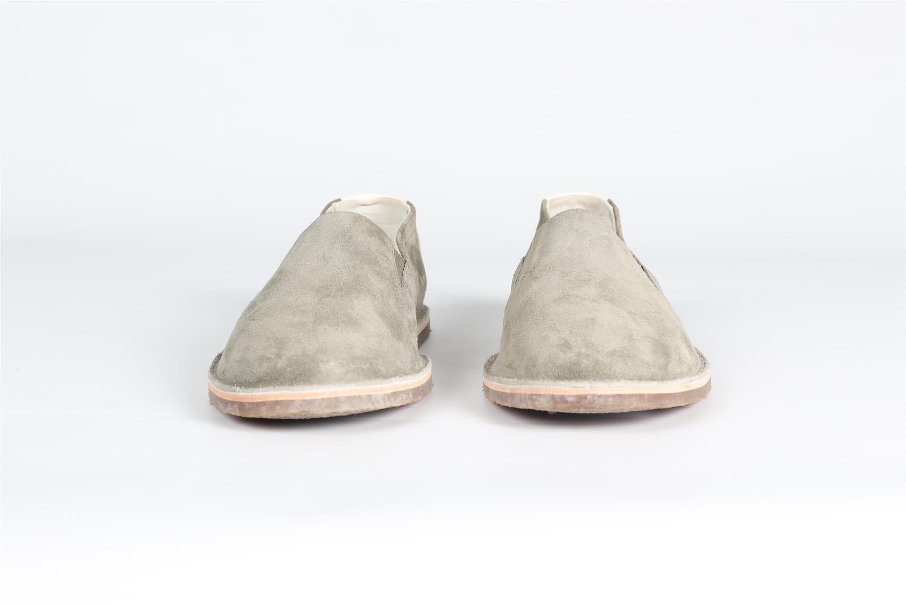 BRUNELLO CUCINELLI GREY KIDS BOYS SUEDE EU 33