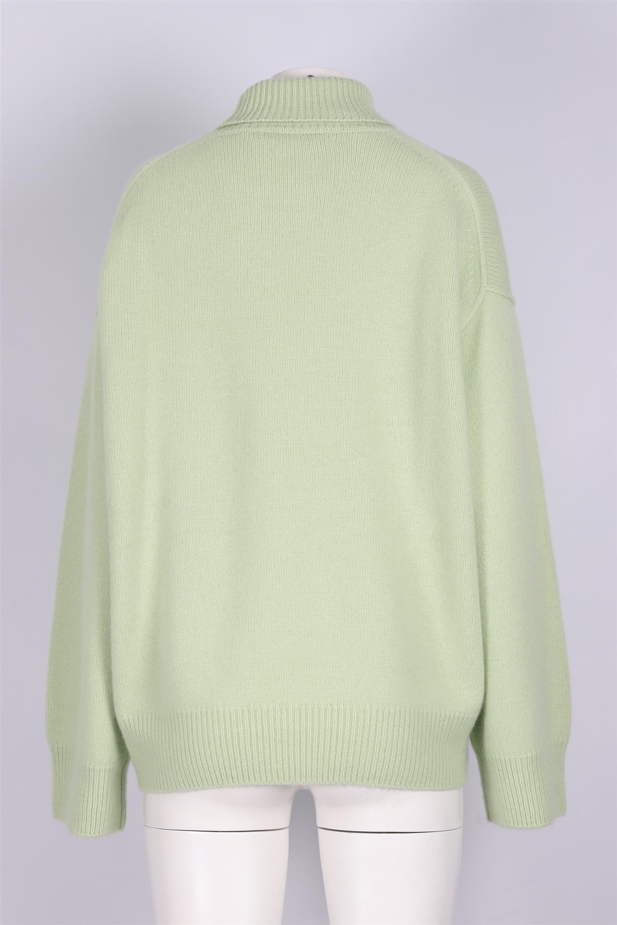 MANDKHAI GREEN CASHMERE SWEATER