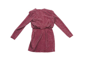 ROLAND MOURET RED CRYSTAL MINI DRESS UK 8
