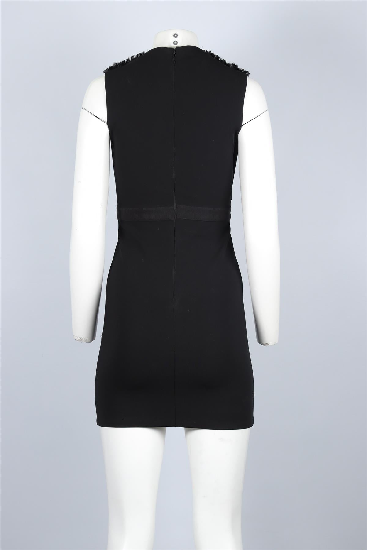 GUCCI BLACK KNIT MINI DRESS XSMALL
