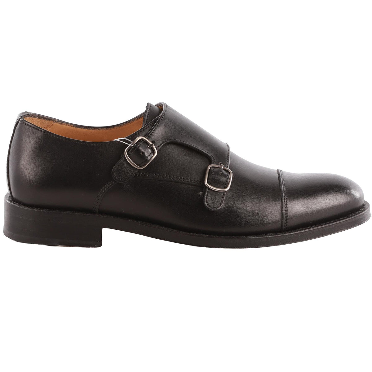 RUSSELL & BROMLEY BLACK MEN'S LEATHER BROGUES EU 40 UK 7