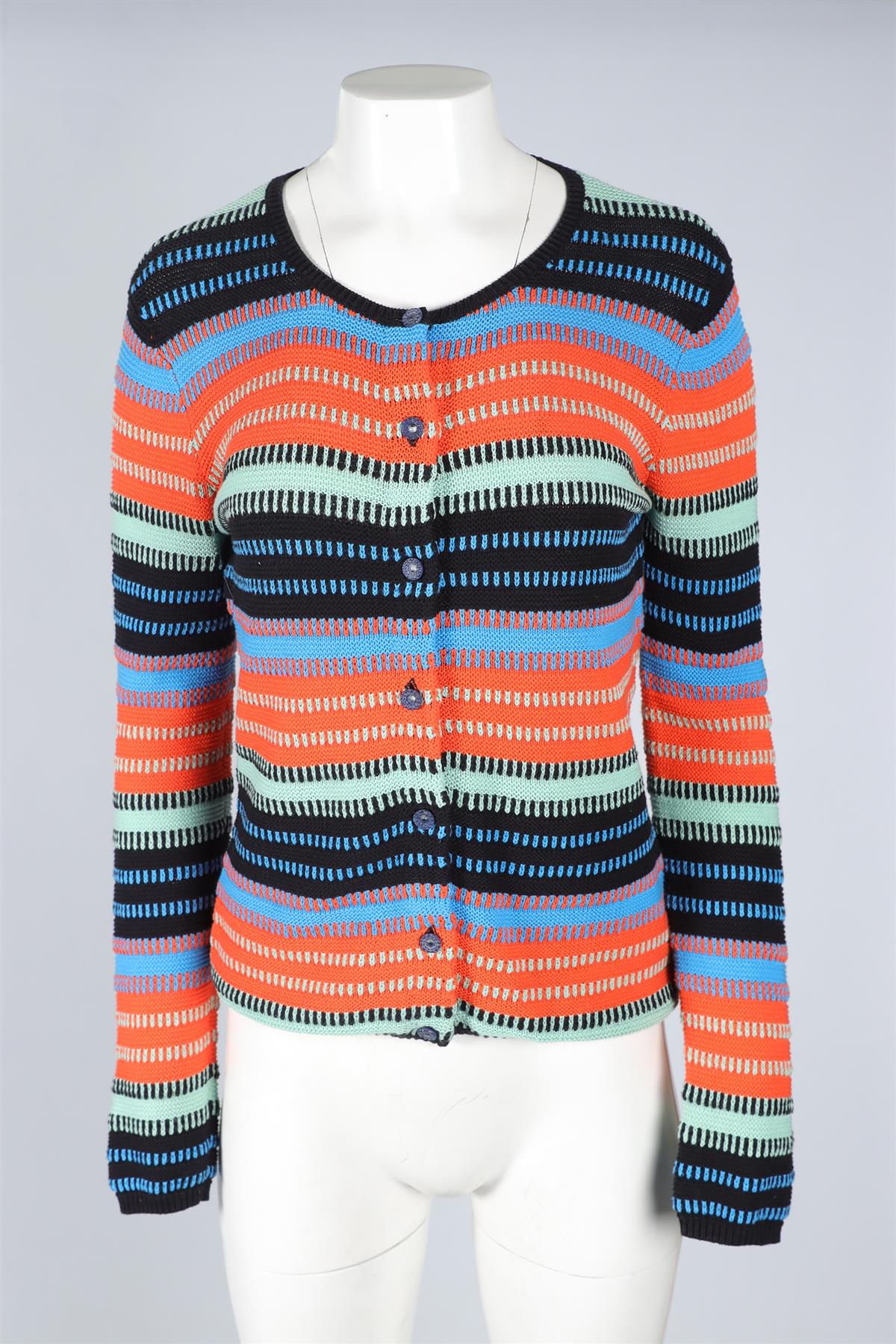MANOUSH MULTI COTTON CARDIGAN LARGE