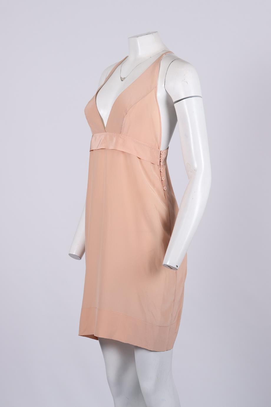 LA PERLA SILK MINI DRESS IT 42 UK 10