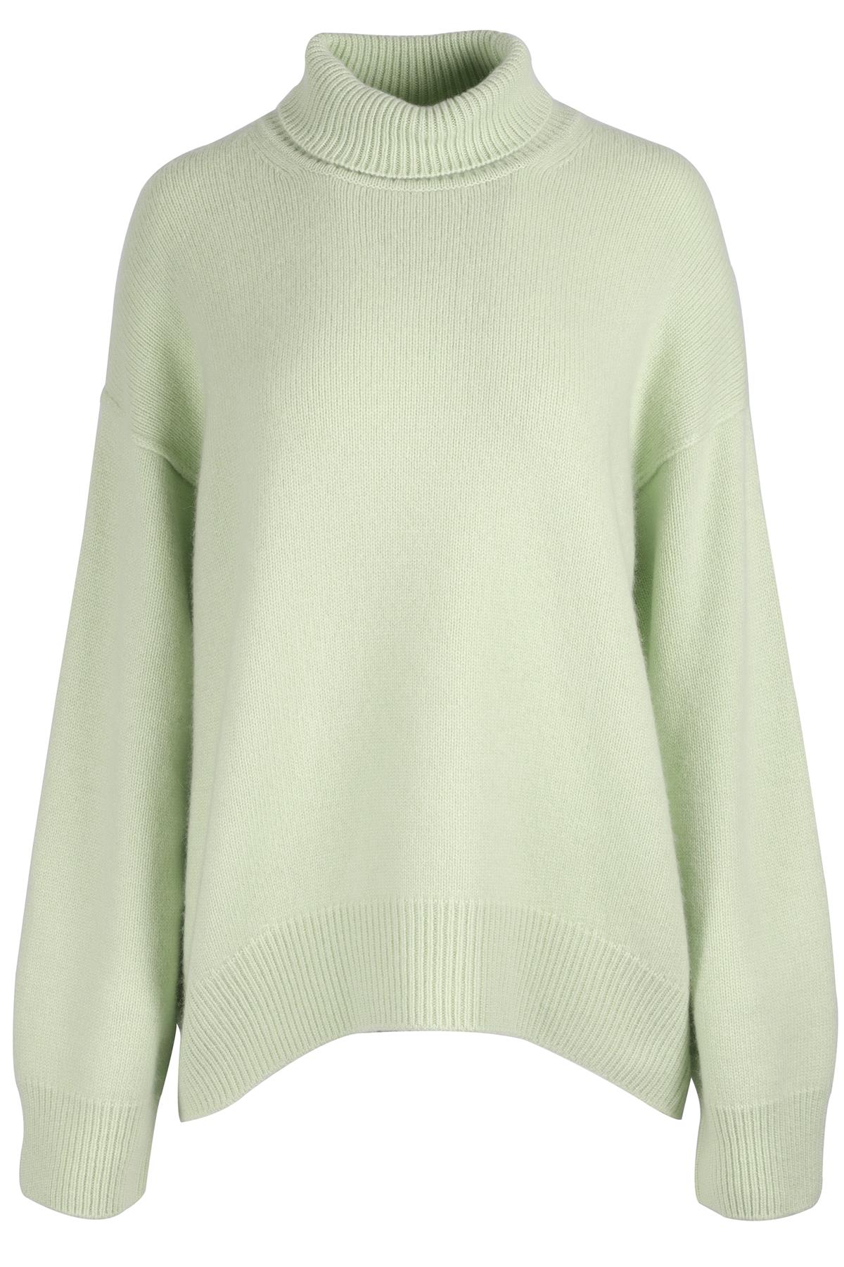 MANDKHAI GREEN CASHMERE SWEATER