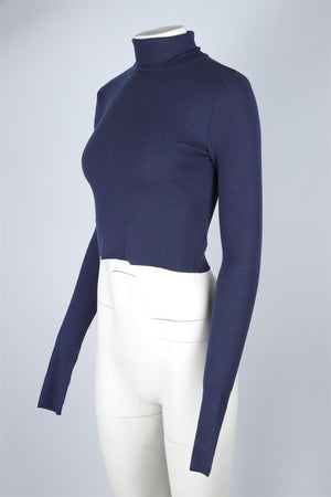 ETERNE NAVY COTTON TOP SMALL