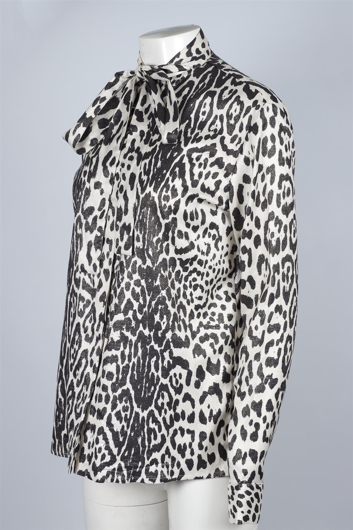 HAIDER ACKERMANN MULTI SILK TOP FR 40 UK 12