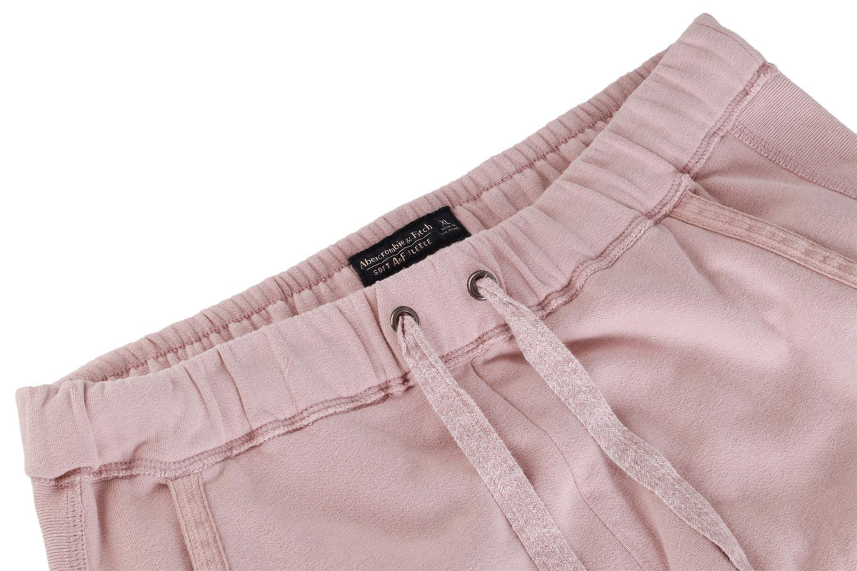 ABERCROMBIE & FITCH PINK COTTON TRACK PANTS XLARGE