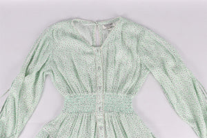 SUNDAY ST TROPEZ GREEN KIDS GIRLS DRESS 4-6 YEARS