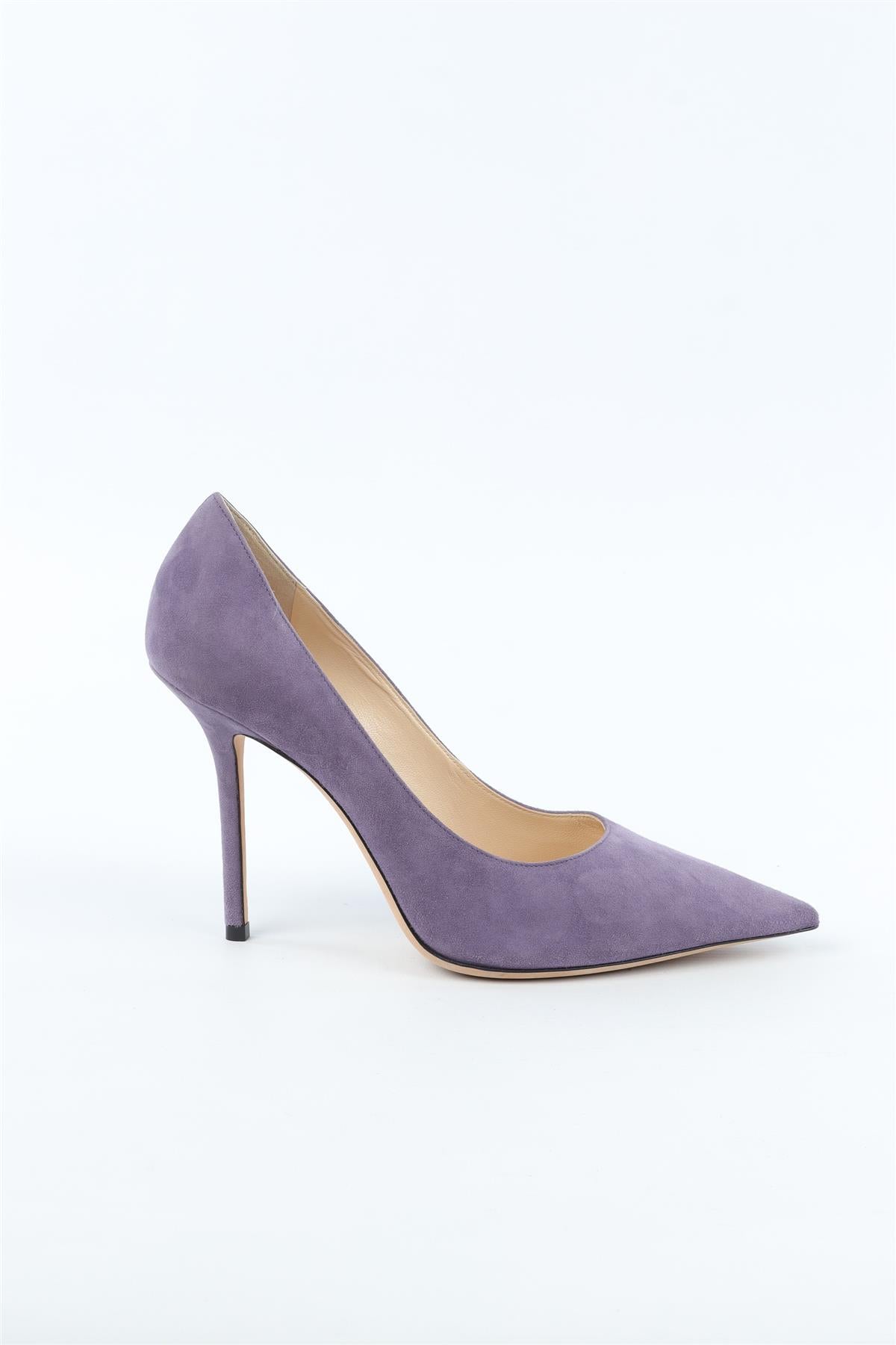 JIMMY CHOO PURPLE SUEDE PUMPS EU 38.5 UK 5.5 US 8.5