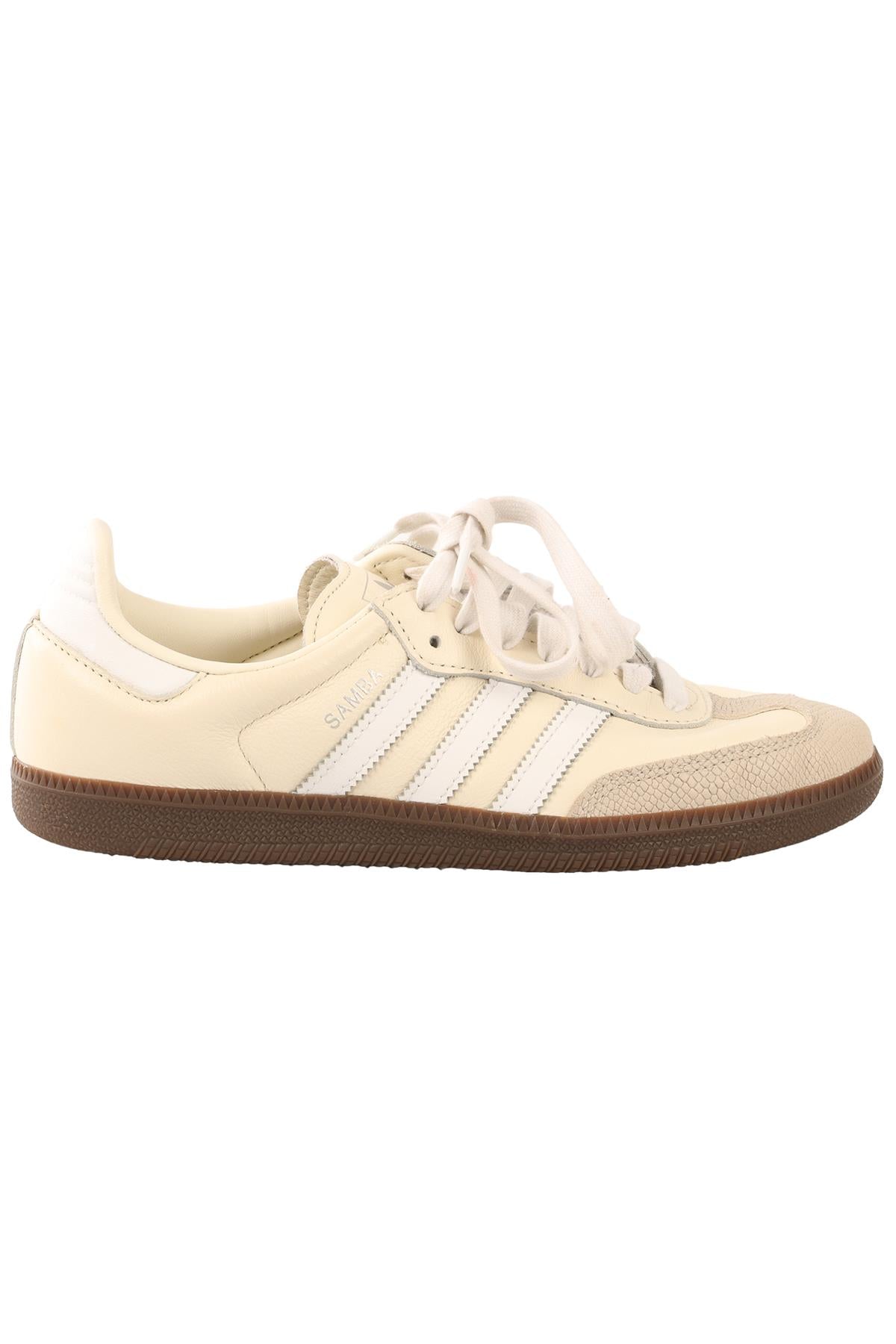 ADIDAS ECRU SAMBA CREAM SNEAKERS EU 39.5 UK 6 US 7.5
