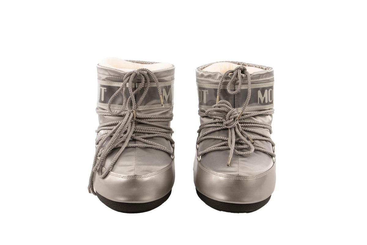 MOON BOOT SILVER SHELL BOOTS EU 39-41 UK 6-8 US 9-11