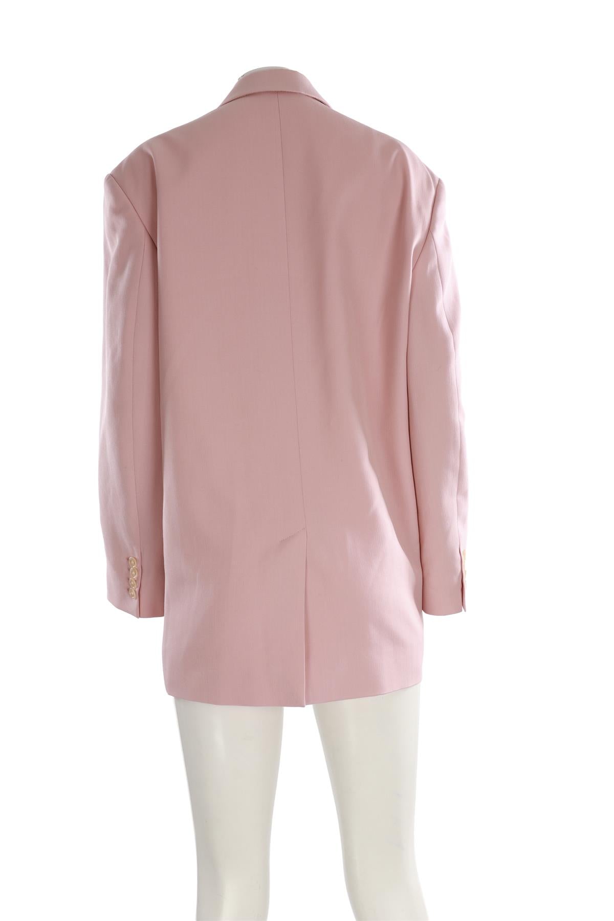 ACNE STUDIOS PINK WOOL BLAZER DK 36 UK 8