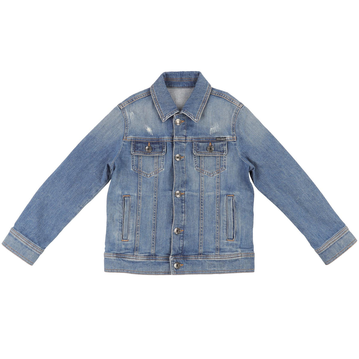 DOLCE & GABBANA BLUE KIDS BOYS JACKET 7-8 YEARS