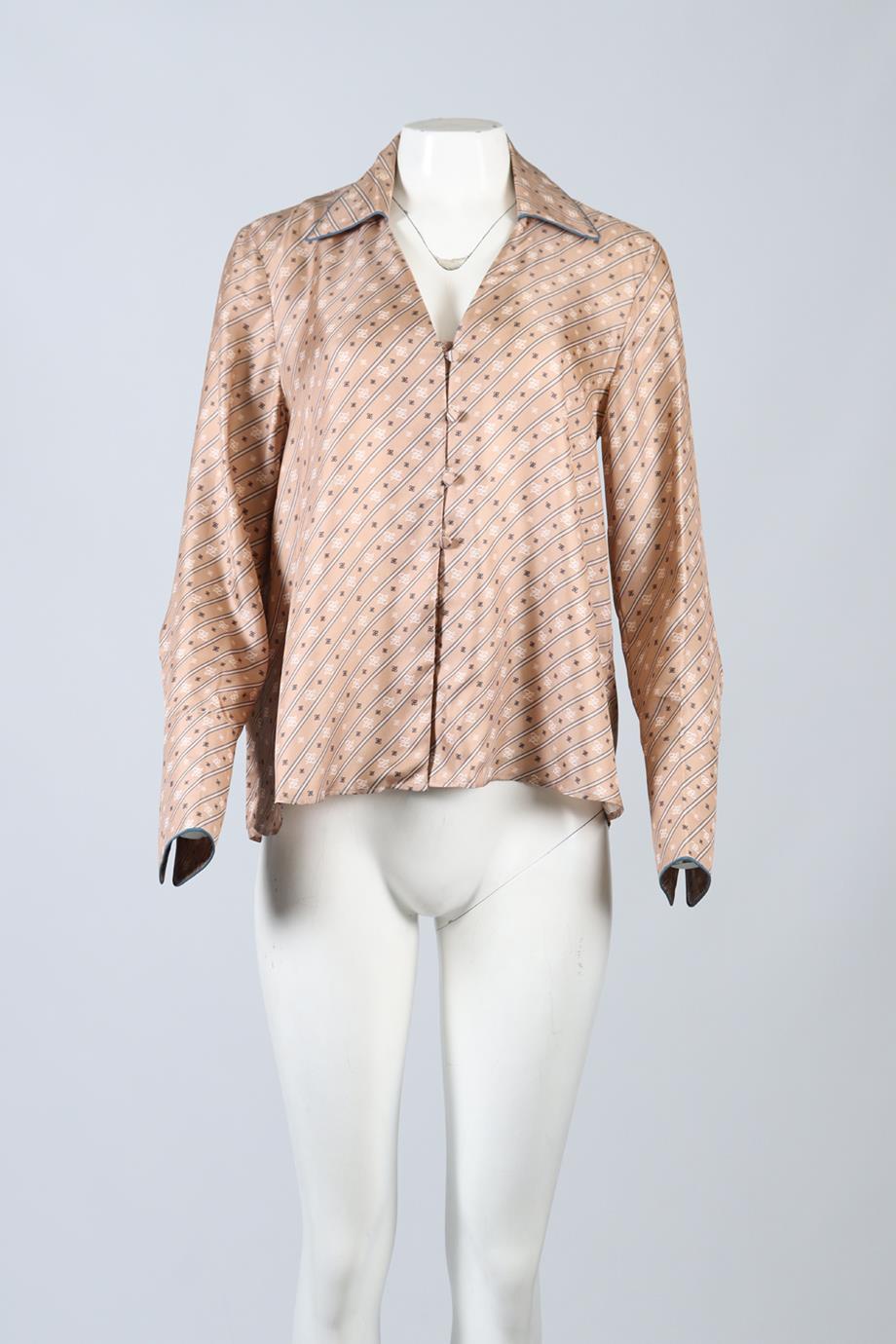 FENDI SILK SHIRT IT 42 UK 10