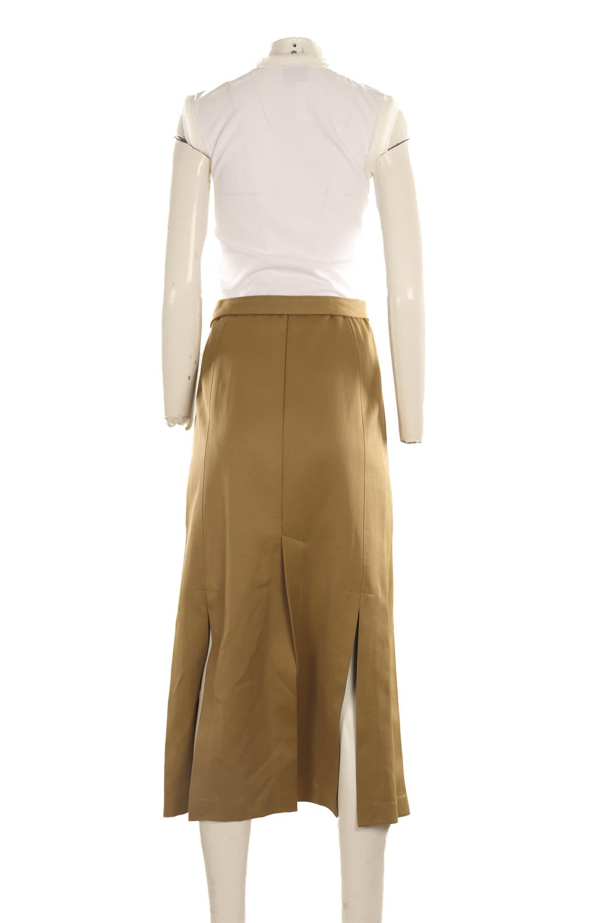 3.1 PHILLIP LIM MULTI COTTON MAXI DRESS US 0 UK 4