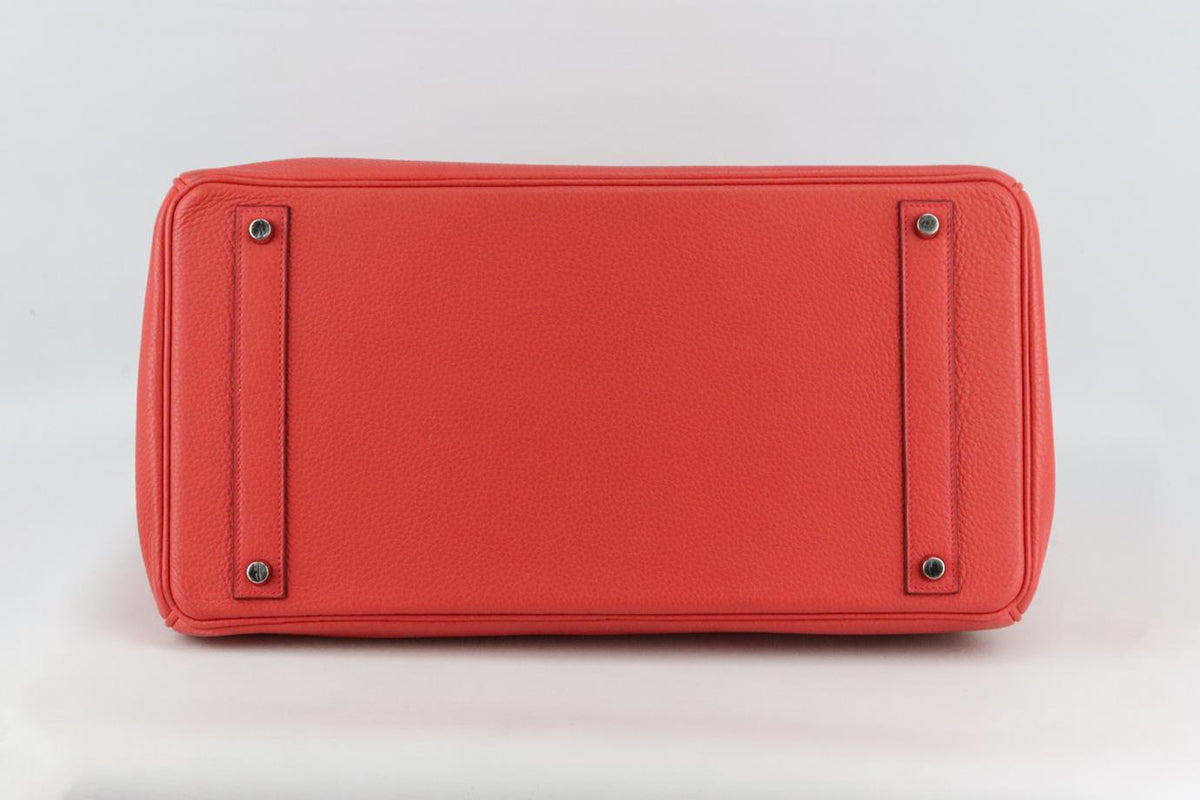HERMÈS 2010 BIRKIN 40CM TOGO LEATHER BAG