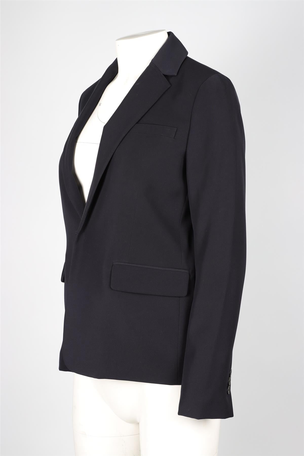 VINCE NAVY CREPE BLAZER US 6 UK 10