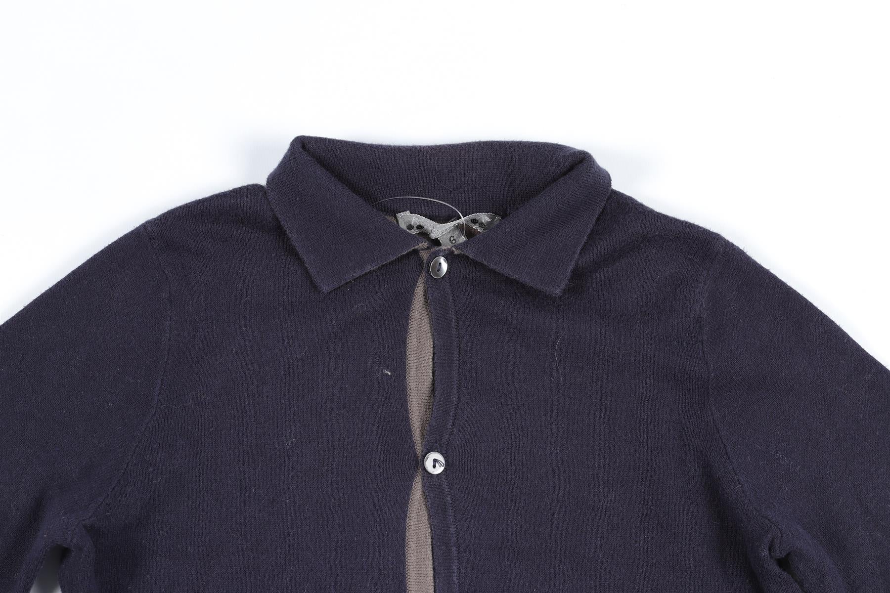 BONPOINT NAVY KIDS BOYS CARDIGAN 6 YEARS