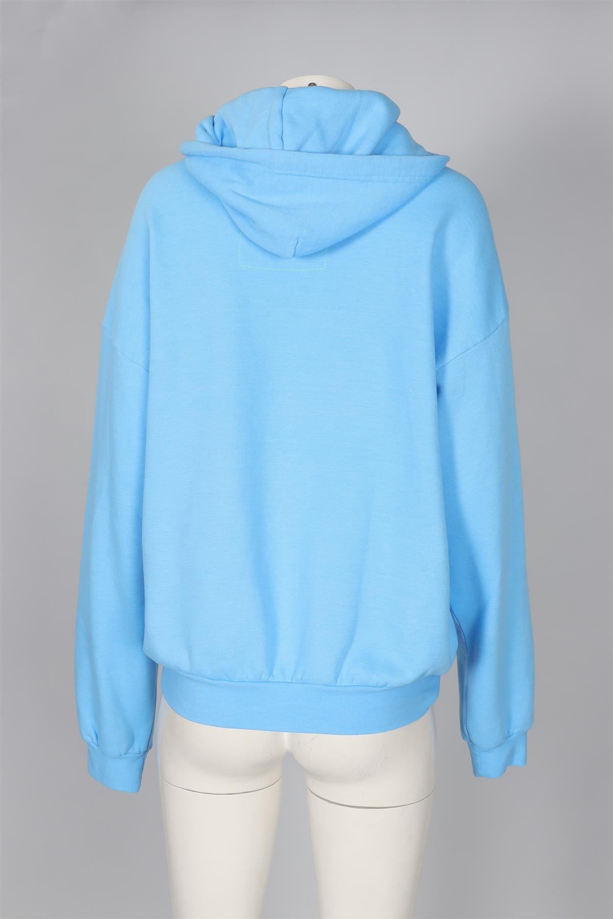 AVIATOR NATION BLUE COTTON HOODIE SMALL