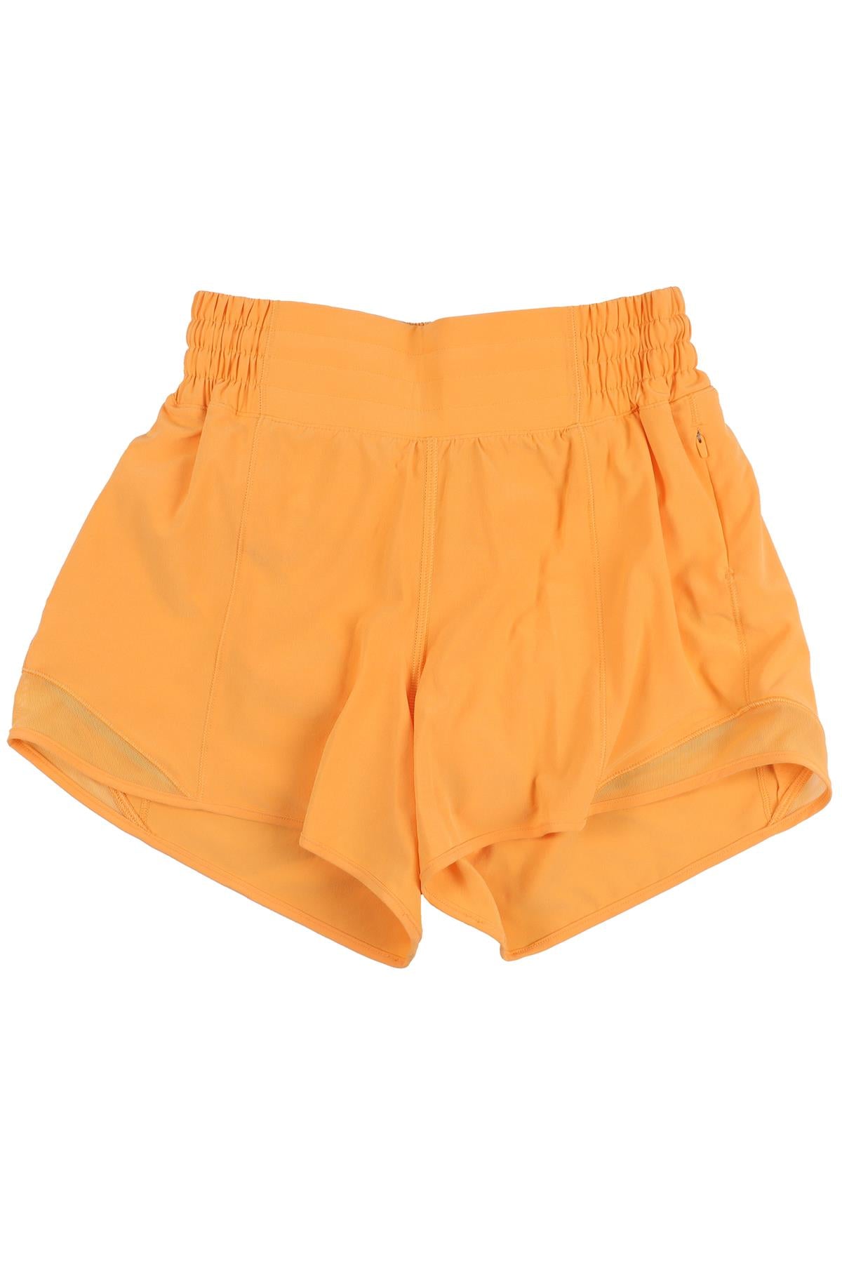 LULULEMON ORANGE SHORTS US 2 UK 6