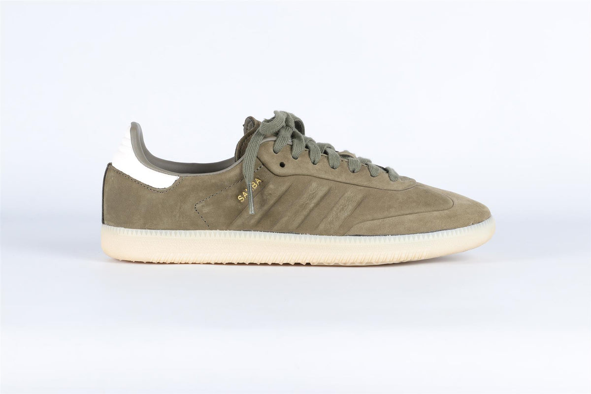 ADIDAS ORIGINALS SAMBA OLIVE STRATA SUEDE SNEAKERS EU 39 ⅓ UK 6 US 6.5