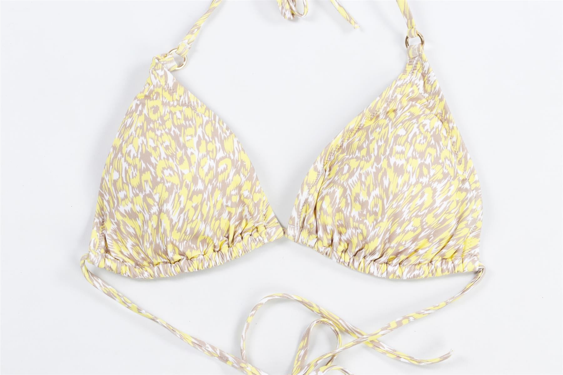 MELISSA ODABASH YELLOW BIKINI UK 10-16