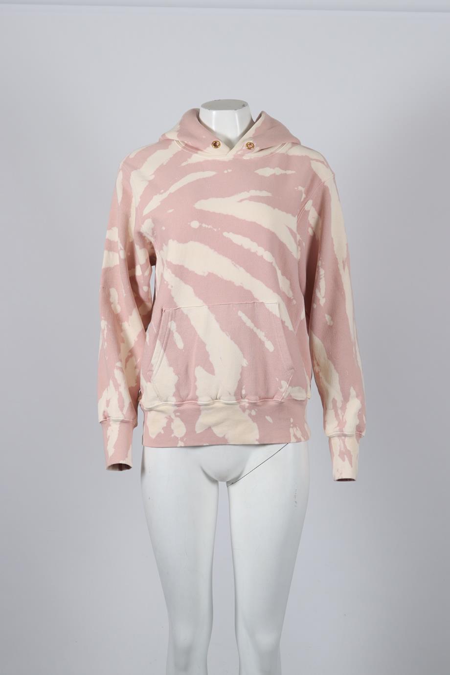 LES TIEN TIE DYED COTTON HOODIE XXSMALL