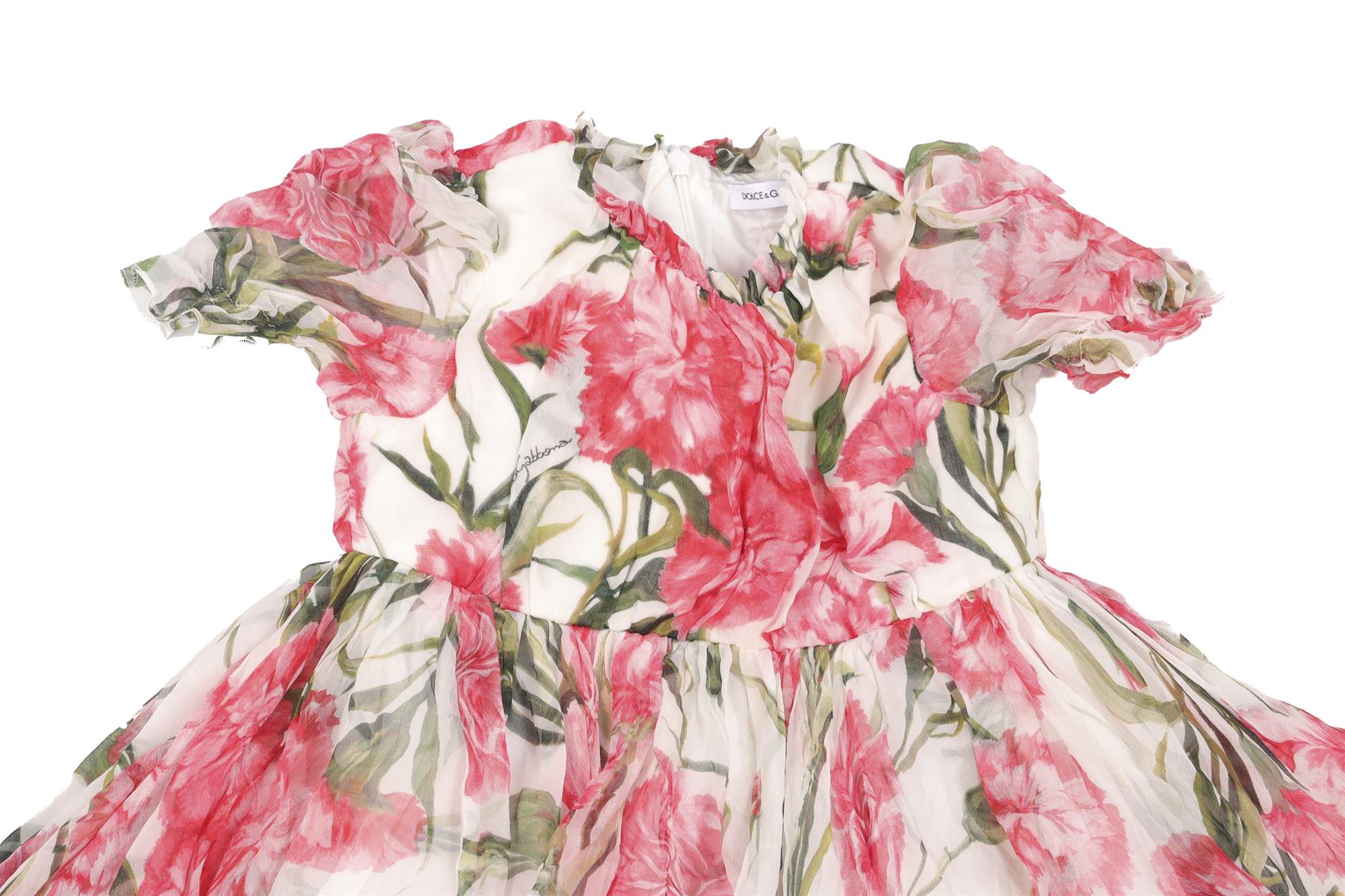 DOLCE & GABBANA PINK BABY GIRLS DRESS 18-24 MONTHS