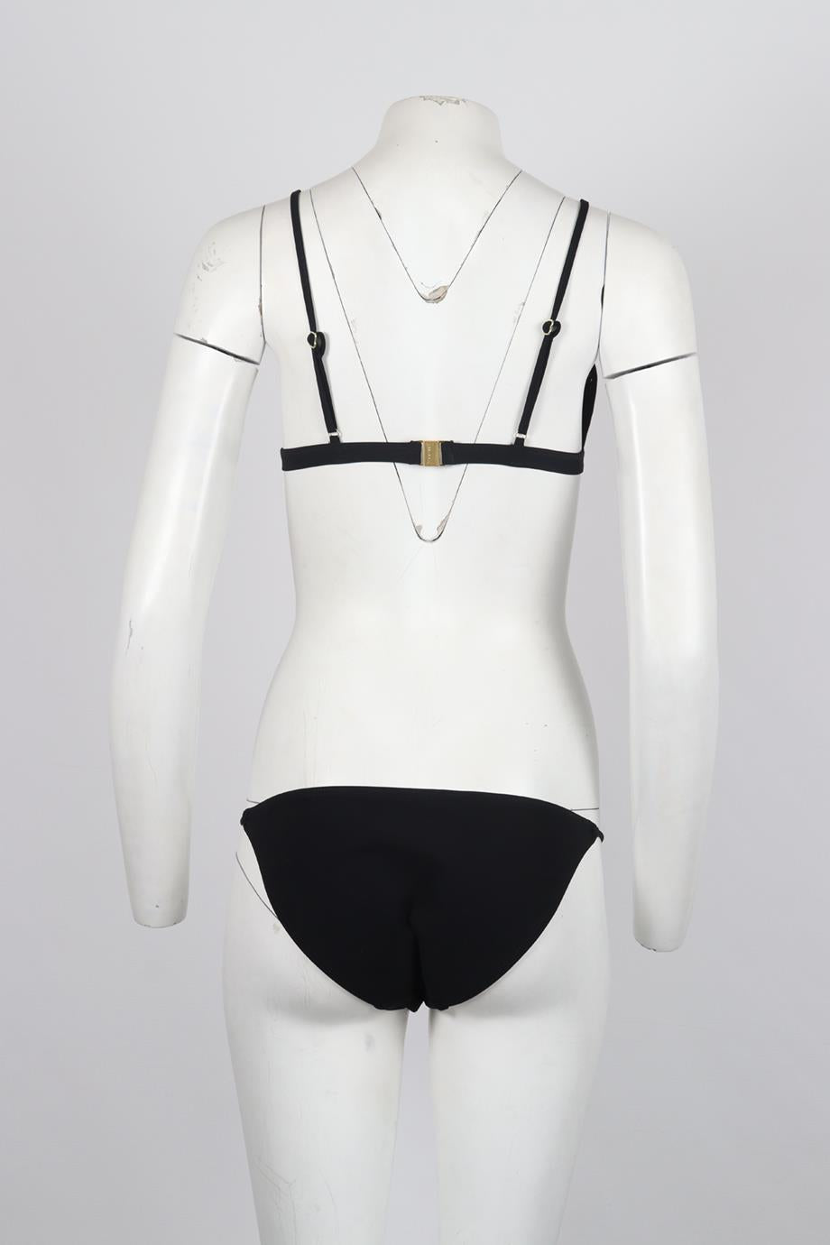 ZIMMERMAN STRETCH TRIANGLE BIKINI UK 10