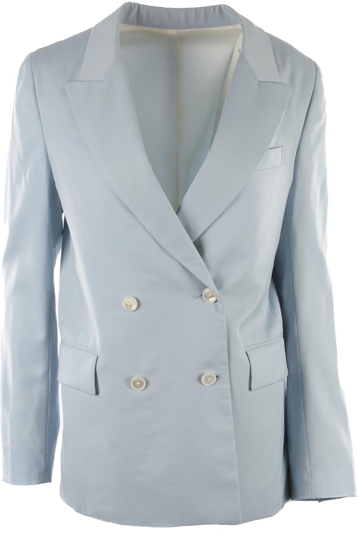 ALEX EAGLE BLUE WOOL BLAZER UK 8