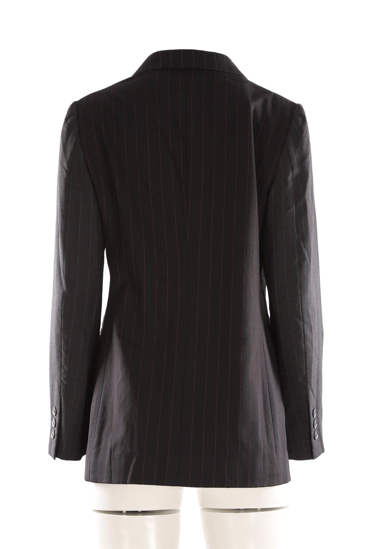 MOSCHINO CHEAP AND CHIC BLACK WOOL BLAZER IT 46 UK 14