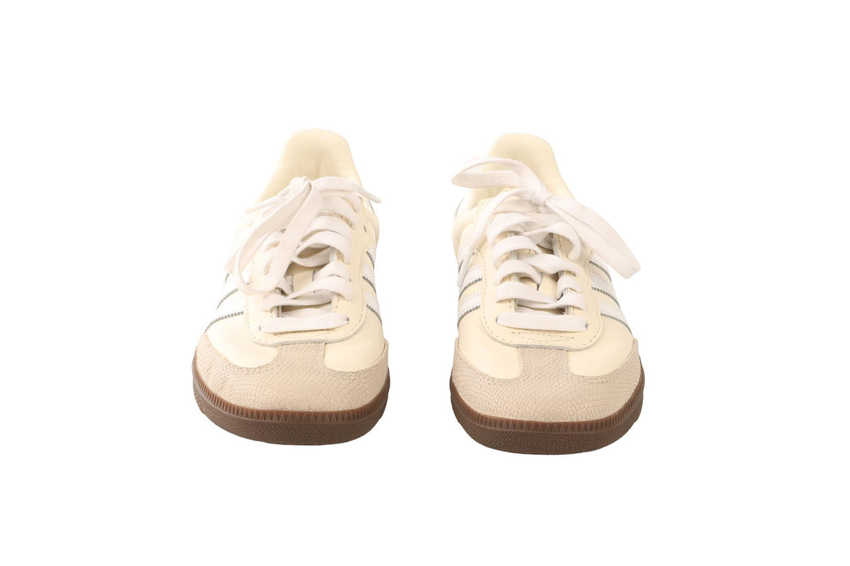 ADIDAS ECRU SAMBA CREAM SNEAKERS EU 39.5 UK 6 US 7.5