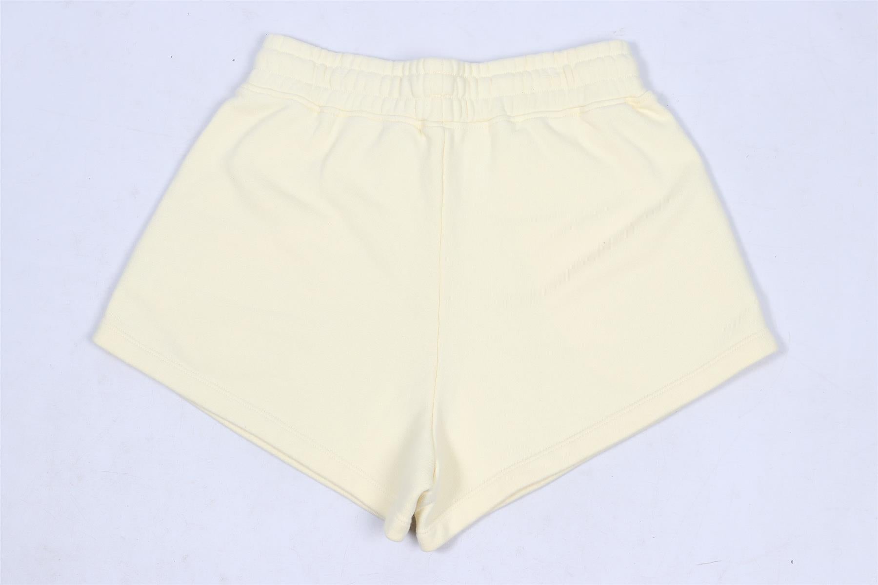 JONATHAN SIMKHAI YELLOW COTTON SHORTS SMALL